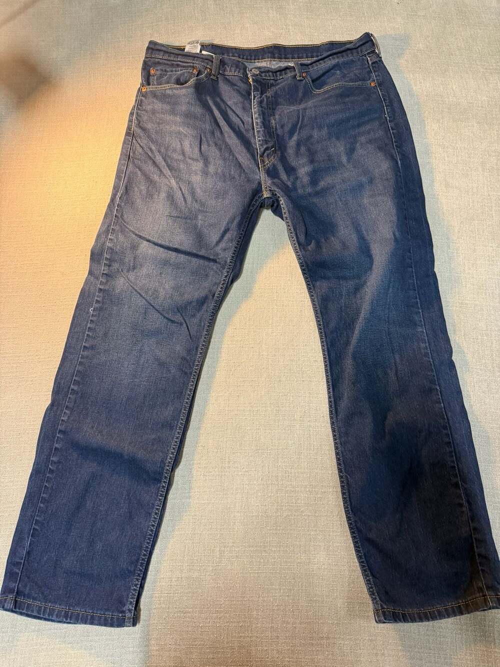 Levi's 505 Regular Fit Men's Jeans - Dark Wash